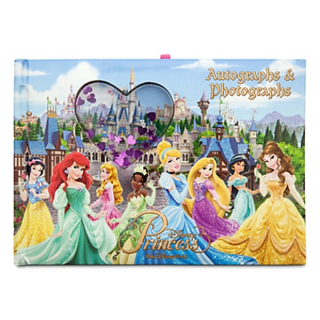 Disney Autograph Book And Photo Album - Princess - Disneyland 1 Disney Autograph Book And Photo Album - Princess - Disneyland