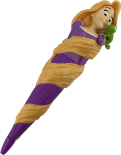 Disney Figural Novelty Pen - Rapunzel And Pascal
