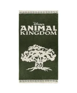 Disney Beach Towel - Animal Kingdom 20th Anniversary