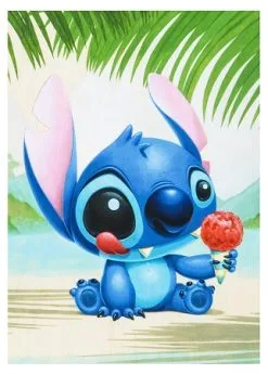 Disney Postcard - Onu Hau - Stitch - By Tercek