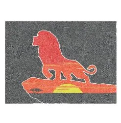 Disney Postcard - Pride Rock - Lion King - By Visintainer