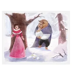 Disney Postcard - Something More - Beauty And Beast - By Hanson