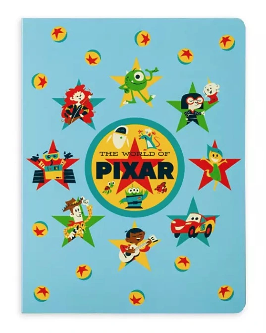 Disney Notepad Set - The World Of Pixar 1 Disney Notepad Set - The World Of Pixar