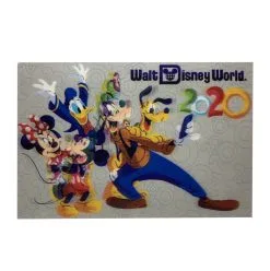 Disney Postcard - 2020 Mickey Mouse And Friends - Lenticular