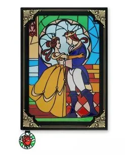 Disney Journal - Beauty And The Beast Stained Glass